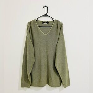 525 Made In America Green Knitted Sweater